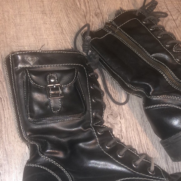 Roxy combat boots - Picture 2 of 4